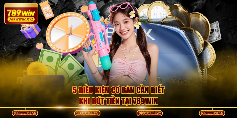 5 điều kiện cơ bản cần biết khi rút tiền tại 789WIN